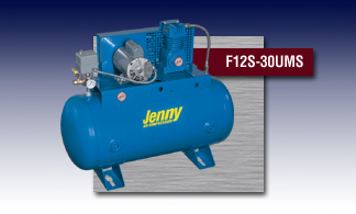 Jenny Fire Sprinkler Air Compressor - Model F12S-30UMS